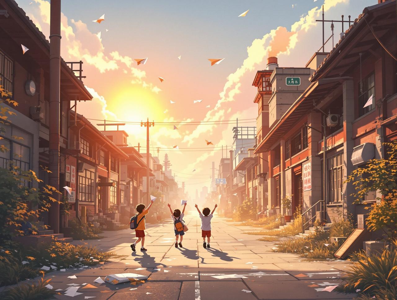 短剧官网作品《纸飞机》- 年代记忆题材短剧